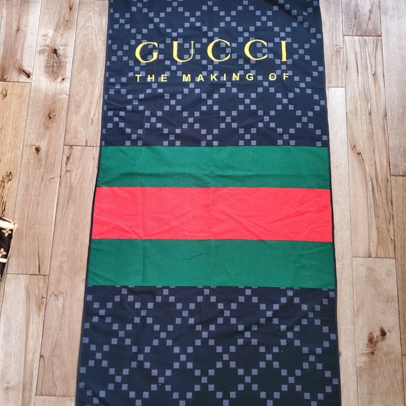 Accessories Towel Beach Logo Gucci 54275 Poshmark